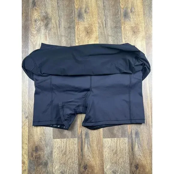 Athleta Run With It 16" Skort Black Athletic Running Skirt Womens Size Large L . - Picture 7 of 11